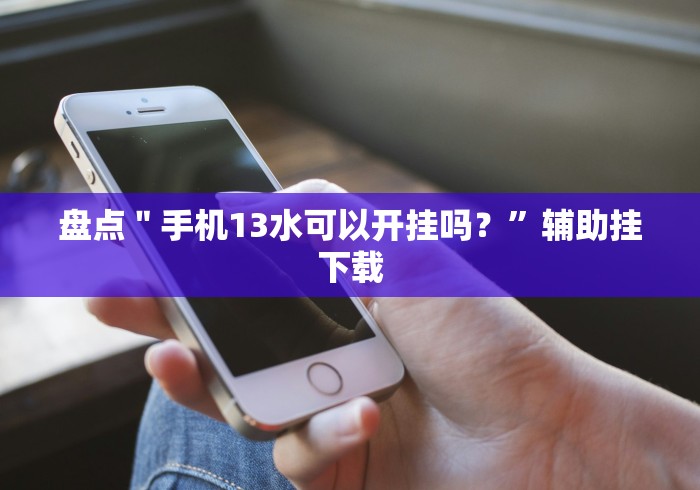 盘点＂手机13水可以开挂吗？”辅助挂下载